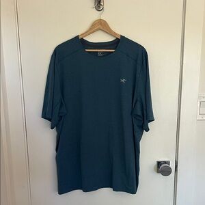 Arc'teryx Dark Teal Short Sleeve Tee